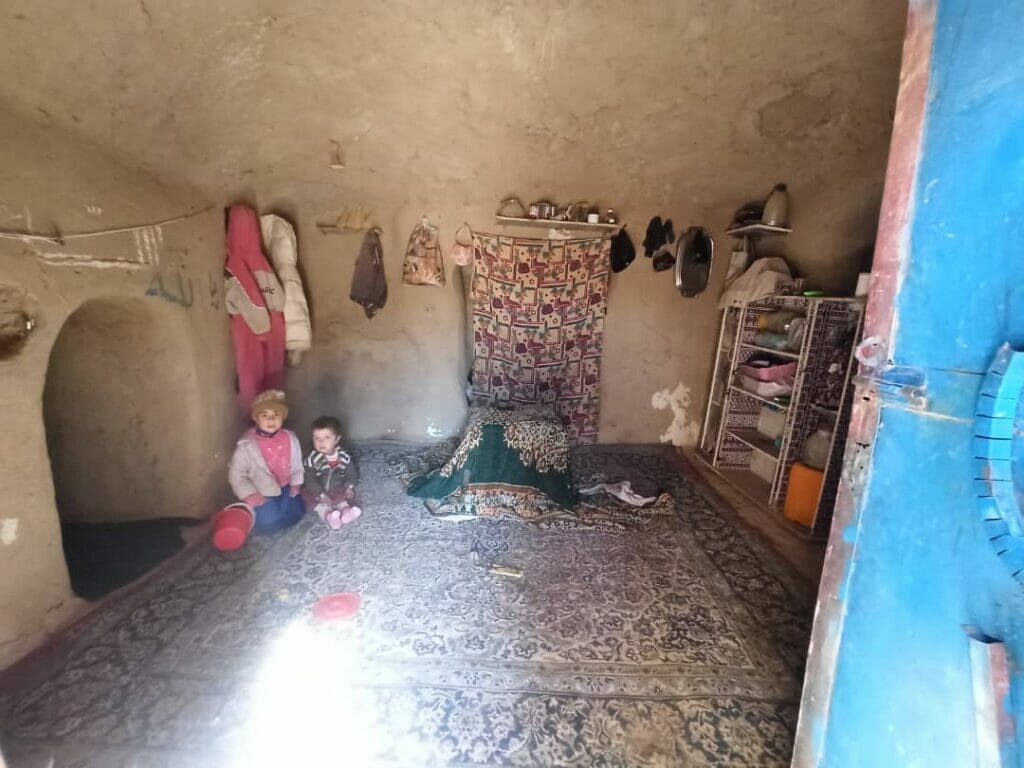 Room of Morwarid's hut
