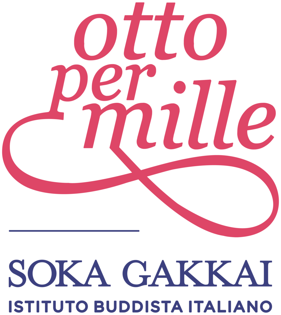 Logo Otto per mille Soka Gakkai